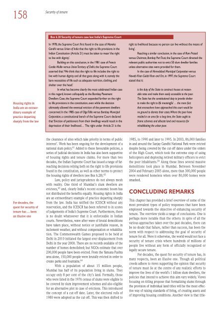 Global Report on Human Settlements 2007 - PoA-ISS