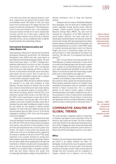Global Report on Human Settlements 2007 - PoA-ISS