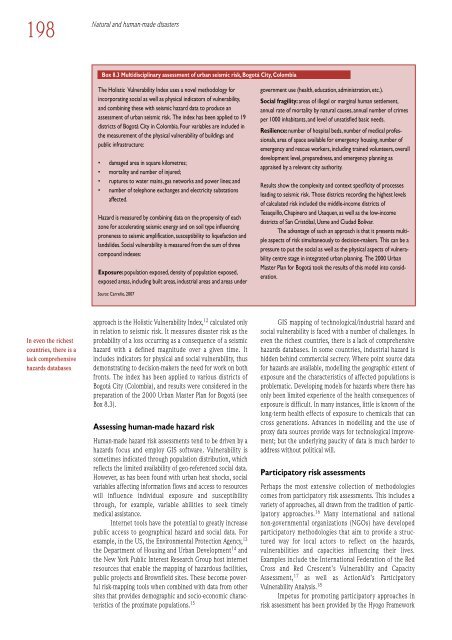 Global Report on Human Settlements 2007 - PoA-ISS