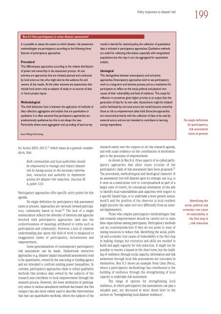 Global Report on Human Settlements 2007 - PoA-ISS