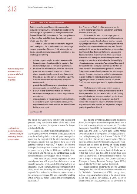 Global Report on Human Settlements 2007 - PoA-ISS