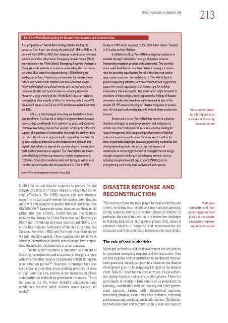 Global Report on Human Settlements 2007 - PoA-ISS