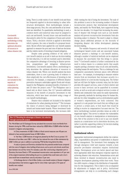 Global Report on Human Settlements 2007 - PoA-ISS