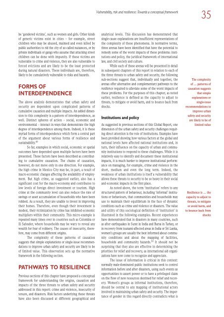 Global Report on Human Settlements 2007 - PoA-ISS