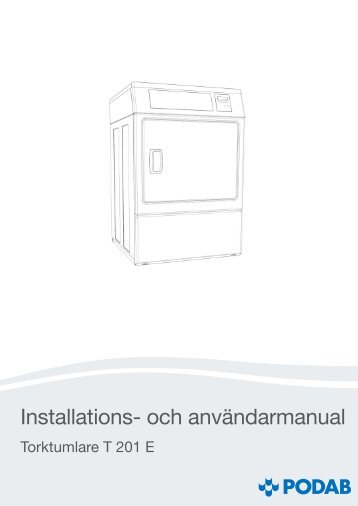 Installations- och användarmanual - Podab