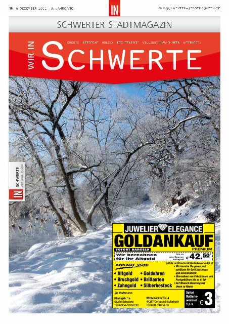 GOLDANKAUF - Dortmunder &amp; Schwerter Stadtmagazine