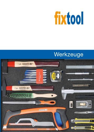 Werkzeugkatalog Fixtool 2014