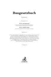 Baugesetzbuch: BauGB - Spannowsky ... - Poenninghaus.de