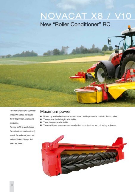 NOVACAT/NOVADISC Mower combinations - Alois PÃ¶ttinger ...