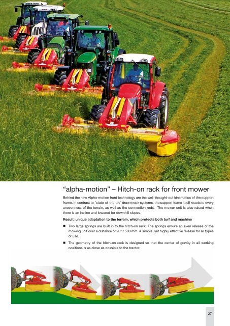 NOVACAT/NOVADISC Mower combinations - Alois PÃ¶ttinger ...