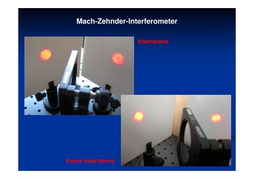 Photonenstatistik und Quantenradierer (inkl. Experiment) - pohlig