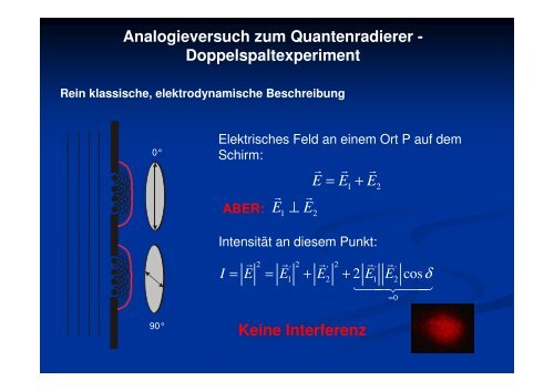 Photonenstatistik und Quantenradierer (inkl. Experiment) - pohlig