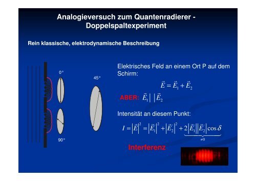 Photonenstatistik und Quantenradierer (inkl. Experiment) - pohlig