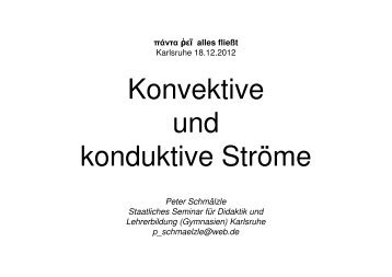 Konvektive und konduktive StrÃ¶me - pohlig