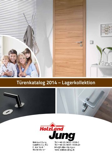 Türenkatalog 2014 – HolzLand Jung Lagerkollektion