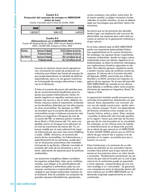 GEO MERCOSUR - Programa de Naciones Unidas para el Medio ...