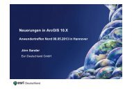 Esri Neuerungen in ArcGIS 10.X - Points Verlag