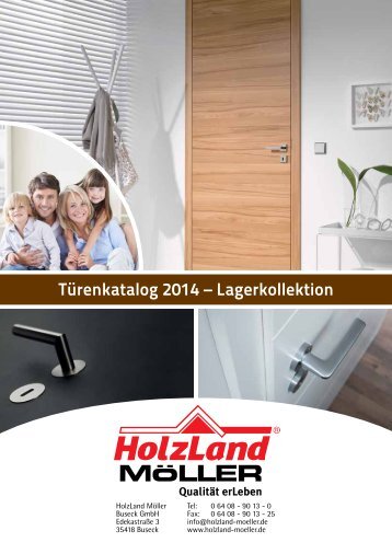 Türenkatalog 2014 – HolzLand Möller Lagerkollektion