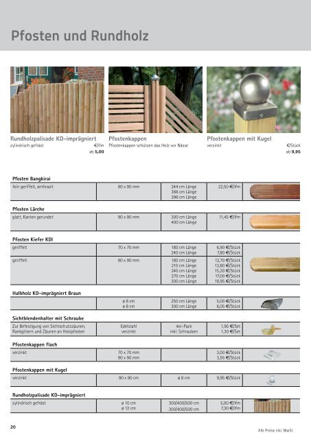 Gartenkatalog 2014 - HolzLand Möller 