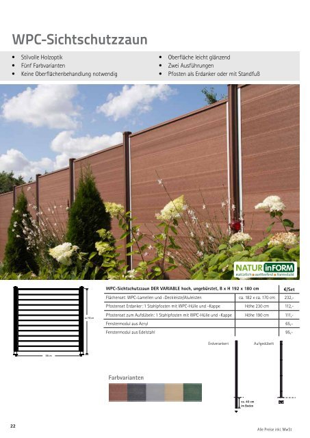 Gartenkatalog 2014 - HolzLand Möller 