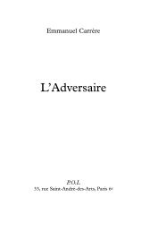 L'Adversaire - POl