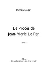 Le ProcÃ¨s de Jean-Marie Le Pen - POl