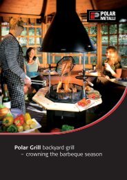 Polar Grill backyard grill â crowning the barbeque season