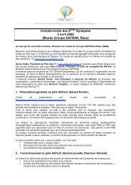 Compte rendu nÂ°9 - PÃ´le Sud Paris