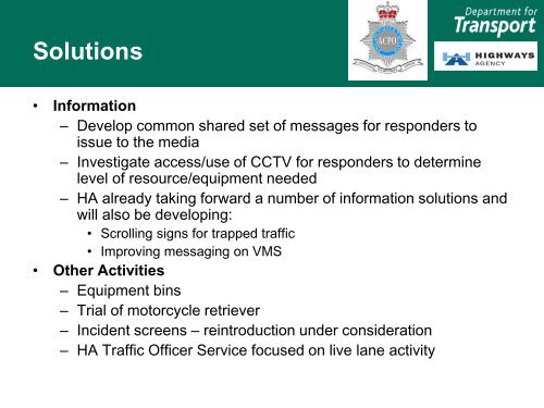 'CLEAR' Initiative - Collision, Lead, Evaluate, Act ... - Police Federation