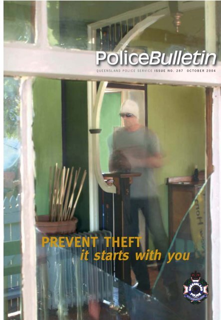 Prevent theft - it starts with you - Queensland Police Service ...