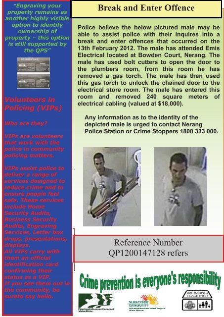 The Coomera Crime Bulletin June 2012 - Queensland Police Service