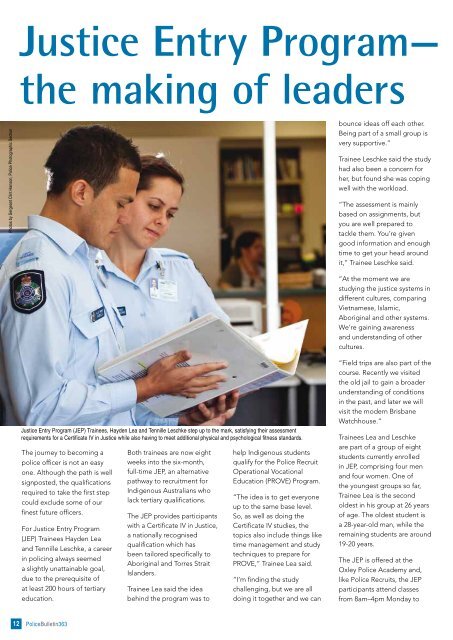 Training Command - Queensland Police Service - Queensland ...