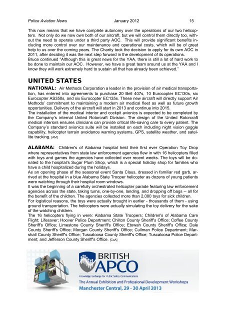 Police Aviation News January 2012