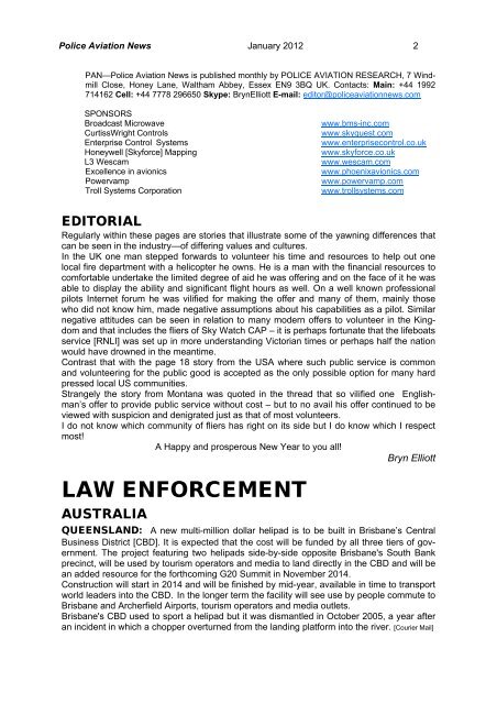 Police Aviation News January 2012