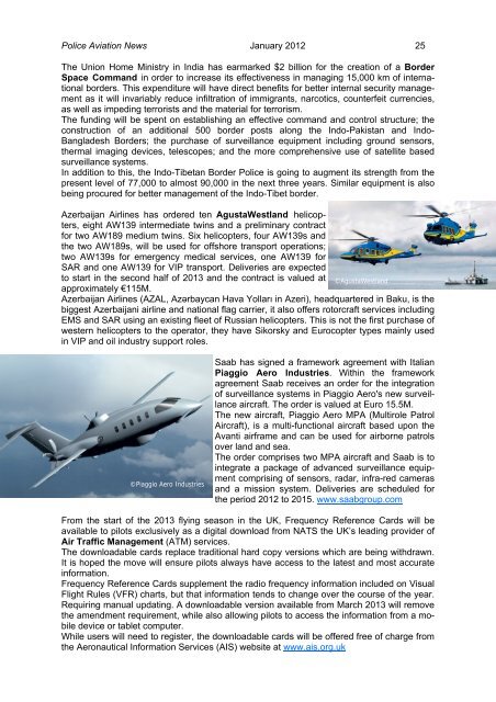 Police Aviation News January 2012