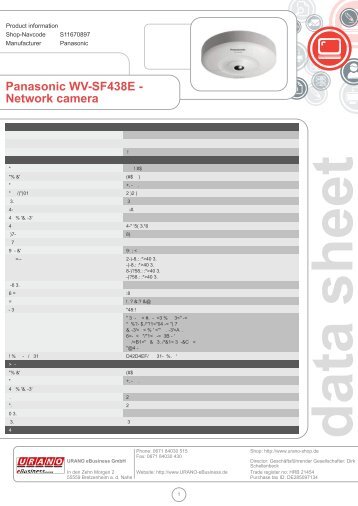 data sheet