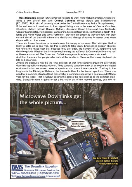 Police Aviation News November 2010