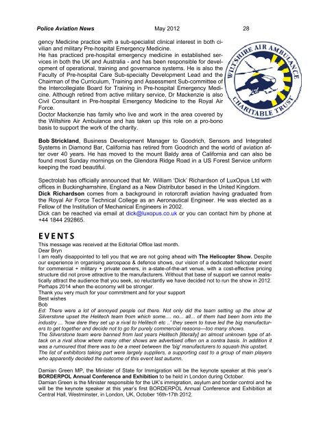 May 2012 - Police Aviation News