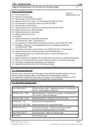 WERKNORM 4.05 Allgemeintoleranzen für ... - Dietzel Hydraulik