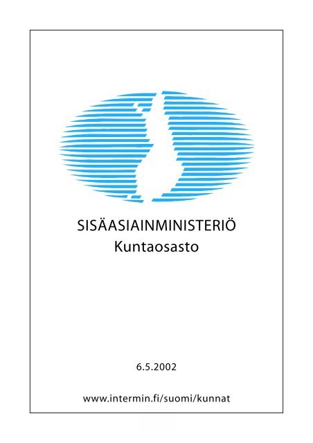 Sisäasiainministeriön kuntaosaston esite - Poliisi