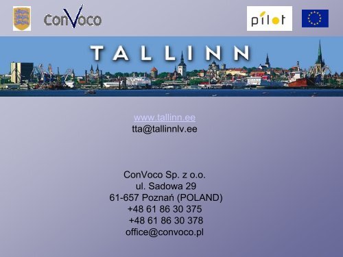 Sustainable Urban Transport Planning - Tallinn