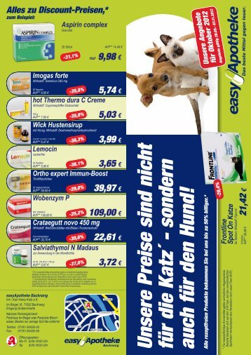 zu Discount-Preisen - easy Apotheke