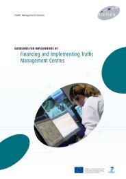 Financing and Implementing Traffic Management Centres - Niches+