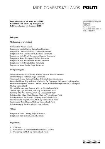 MIDT- OG VESTSJÃLLANDS - Politi