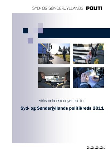 Syd- og SÃ¸nderjyllands Politi 2011 - Politiets