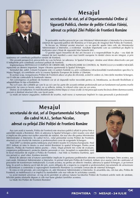 Nr. 6/2009 - Politia de Frontiera