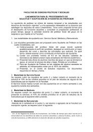 Lineamientos Ayudantes - Facultad de Ciencias Políticas y Sociales