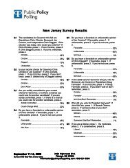 PPP poll - PolitickerNJ.com