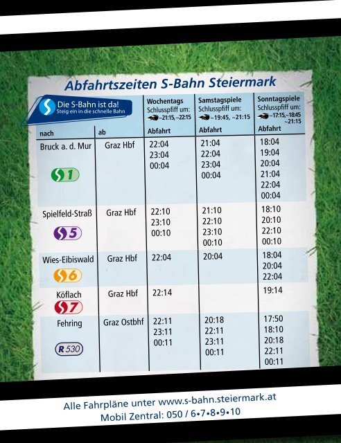 Der SK Sturm singt! - Politik - Land Steiermark