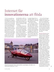 Internet fÃ¥r innovationerna att flÃ¶da - Politiken.se